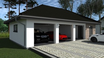 PROJEKT GARAŻU TRZYSTANOWISKOWEGO G31