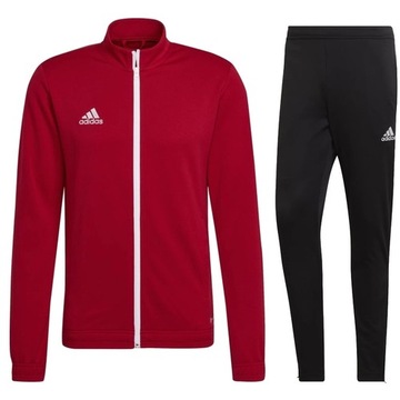 Adidas Wygodny Męski Komplet Bluza Spodnie Dresy r. L