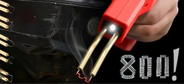 РАЗЛИЧНЫЕ СКОБЫ ДЛЯ СТЭПЛЕРА ДЛЯ СВАРКИ ПЛАСТИКА 800 ШТ 0,8ММ 0,6ММ