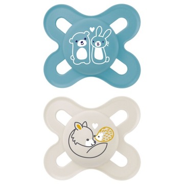 MAM BABY ORIGINAL START PLANET LOVE SMOCZEK 0-2 DLA NOWORODKÓW 2SZT