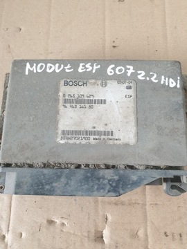 STEROWNIK ESP PEUGEOT 607 2,2HDI 0265109629