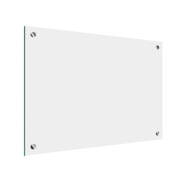 Panel przezroczysty 70x40 cm z czarnymi dystansami