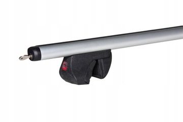 BAGAŻNIK AMOS ALFA AERO 140cm alu. 4 łapy+2 belki