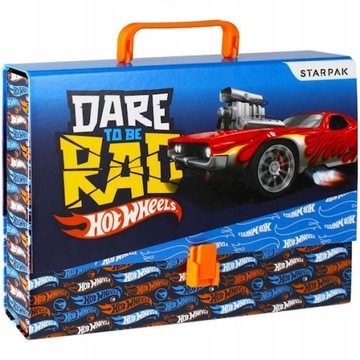 Teczka z rączką A4 Starpak Hot Wheels
