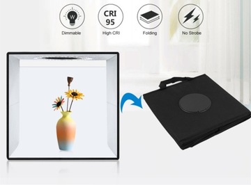 PULUZ Light Box Мини фотостудия Световой короб с 6 цветными фонами