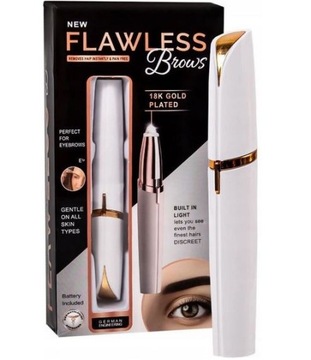DEPILATOR TRYMER DO BRWI TWARZY Flawless Brows NA BATERIE