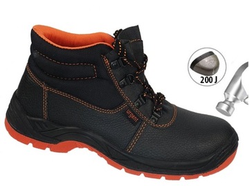 BUTY ROBOCZE SKÓRZANE OCHRONNE TRZEWIKI BHP