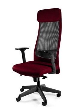 Krzesło Ergonomiczne ARES MESH Czerwone Fotel