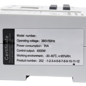 Трехфазный таймер, 380 В, 25 А