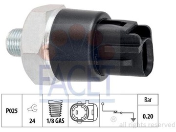 SPÍNAČ TLAKOVÝ OLEJE FACET 7.0114