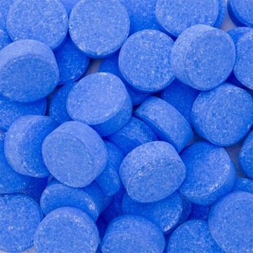 1kg 11w1 CHLOR NIEBIESKA WODA 200g BLUE MULTI BASENU + DOZOWNIK 200g