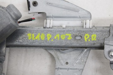 PEUGEOT 107 5D 2007R- ZVEDÁK OKNO PRAVÝ PŘEDNÍ