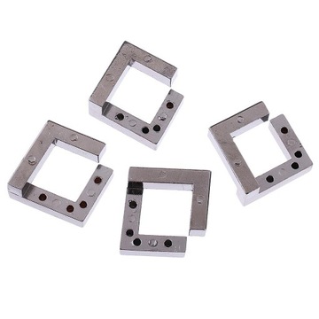 Kwadratowa Puzzle Klasyczna metalowa