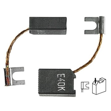 SZCZOTKI WĘGLOWE Celma PRDa 160A PRDa160A 6,4x12,5