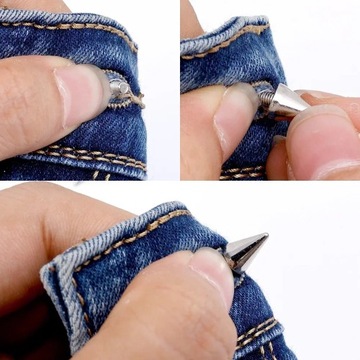 200/10 шт. серебряные конические шипы, металлические шпильки с завинчивающейся головкой, сделай сам, ручная работа в стиле панк