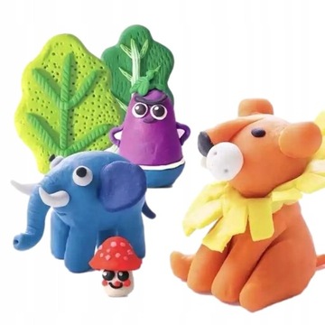 ПЛАСТИКИН SENSO ПЕНА ПОЛИМЕРНАЯ ГЛИНА 12 шт.