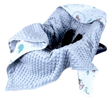 BabyLux MINKY KOCYK OKRYCIE DO FOTELIKA N 120