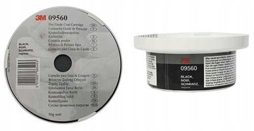 3M 0956 0WKŁAD DO PUDER KONTROLNY CZARNY BLACK 50g