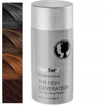 HairFor2 25г - Утолщающее микроволокно из ГЕРМАНИИ