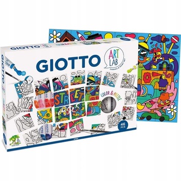 Zestaw kreatywny Giotto Art Lab Color and Puzzle