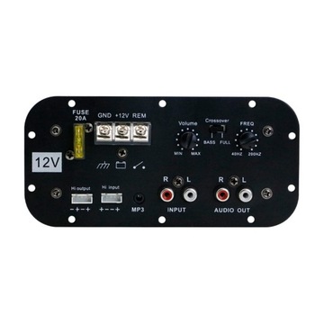 Плата усилителя стереоаудиоресивера с i