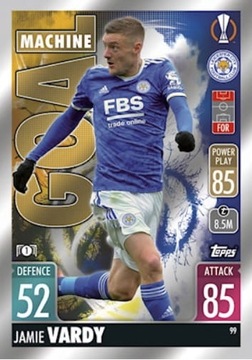 Topps Match Attax 2021/22 Goal Vardy 99