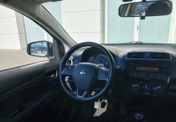 Mitsubishi Space Star Hatchback 5d Facelifting II 1.2 71KM 2021 Mitsubishi Space Star Space Star Vat Marza Salon PL ASO Czujniki Parko, zdjęcie 4