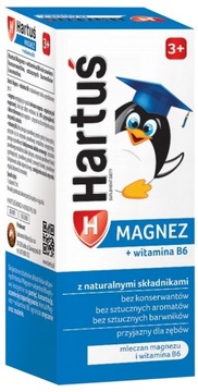 HARTUŚ Magnez + Witamina B6 syrop dla dzieci 120