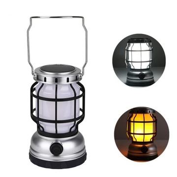 LAMPKA KEMPINGOWA TURYSTYCZNA POD NAMIOT LED USB