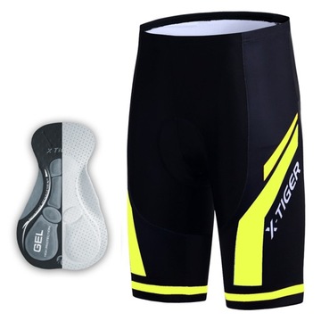 SPODENKI NA ROWER Z WKŁADKĄ ŻELOWĄ TERMOAKTYWNE