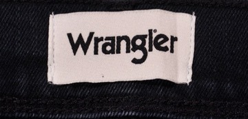 WRANGLER spodnie STRAIGHT high waist NAVY jeans TEXAS SLIM _ W36 L32