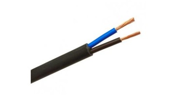 PRZEWÓD KABEL 2-żył 2x0,5 OMY DO LAMP PRZYCZEPY OKRĄGŁY SAMOCHODOWY GIĘTKI