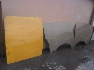 VW TRANSPORTER T5 LONG TAPICERKA BOCZEK TYŁ DYKTA