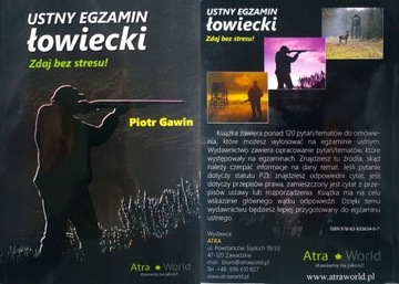 USTNY EGZAMIN ŁOWIECKI ZDAJ BEZ STRESU GAWIN