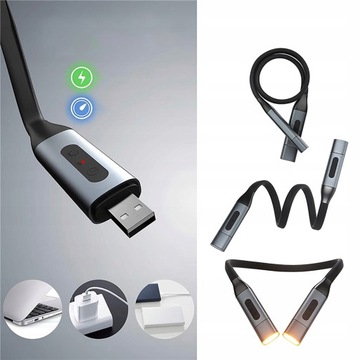 СВЕТОДИОДНАЯ ШЕЙНАЯ ЛАМПА ДЛЯ ЧТЕНИЯ ФАКЕЛ