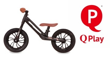 Велосипед для мальчика Brown Qplay 2 года+ надувной RUNNING RACER