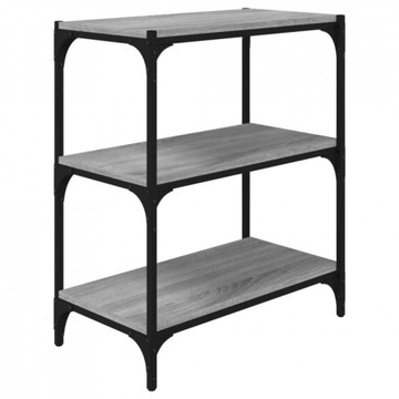 Regał Kacpiland MOdERN HOME 60 cm x 70,5 cm x 33 cm odcienie szarości
