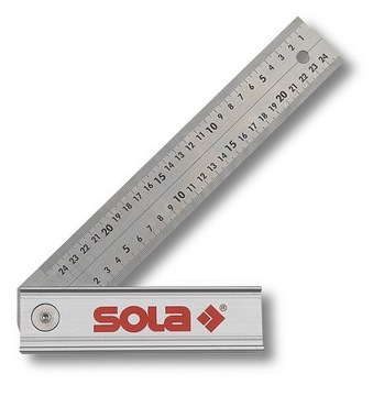 KĄTOWNIK NASTAWNY SOLA QUATTRO 250 X 170 MM