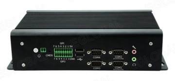 Промышленный мини -ПК G13 Fanless 3xhdmi 2xrj45 2xlan 6xcom GPIO GPO ATX/AT