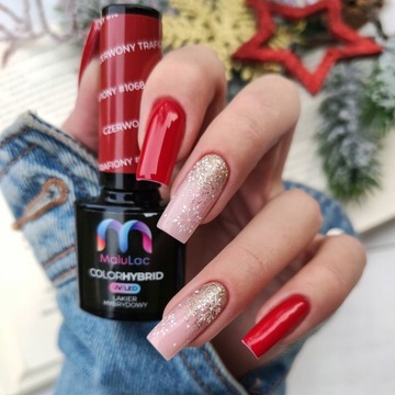 Гель для наращивания ногтей 1+1 MaluLac PRO 45г на выбор