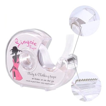 ДВУХСТОРОННЯЯ ЛЕНТА ДЛЯ ОДЕЖДЫ, ЗАПЛАТЫ ДЛЯ КОЖИ ТЕЛА, ПРОЧНАЯ ПРОЗРАЧНАЯ РУЛОН 5М