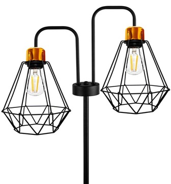 МОДНЫЙ LOFT EDISON ДВОЙНОЙ ТОРШЕР