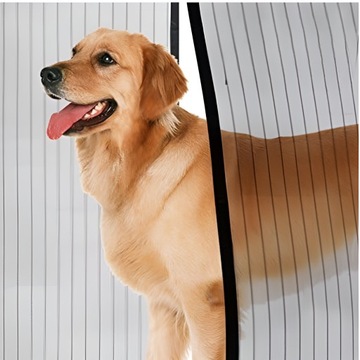 МОСКИТНАЯ СЕТКА ДЛЯ БАЛКОННОЙ ДВЕРИ, ОКНА, ОКНА С МАГНИТОМ ПРОЧНАЯ СЕТКА 100 x 210СМ