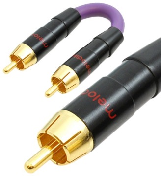 Melodika MD2R02 Кабель 2xRCA, перемычки для усилителя и др. ВЫШЕ