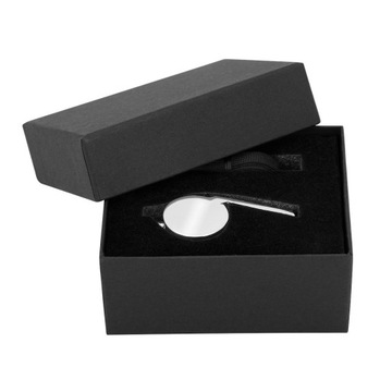 Серебряный подарок свистка на день рождения с гравировкой