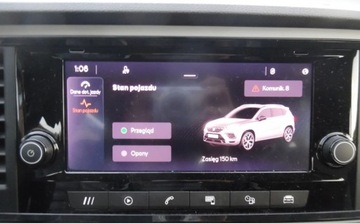 Seat Ateca SUV Facelifting 1.0 EcoTSI 110KM 2023 Seat Ateca 2023r, Salonowy, 1.0 TSI. Uszkodzony. Poobijany. Jezdzi. VAT 23., zdjęcie 12
