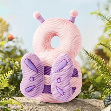 Защита спины для младенцев, защита головы при ходьбе, подголовник-бабочка.