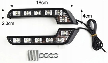 ДНЕВНЫЕ ХОДОВЫЕ ФОНАРИ ДНЕВНЫЕ ХОДОВЫЕ ФОНАРИ ОДОБРЕНИЕ E4 DRL LED MERCEDES