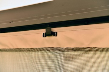 Павильон палаточного сада Алтана Ванкувер 3х3м комары сетевая стена сильная бежевая