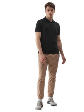 МУЖСКАЯ ФУТБОЛКА ПОЛО 4F ОБЫЧНАЯ СПОРТИВНАЯ ФУТБОЛКА ПОЛО, ХЛОПОК, ПУГОВИНЫ L